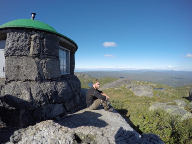 Nødbu på toppen av styggmann