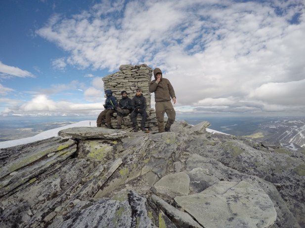 På toppen av Høgronden