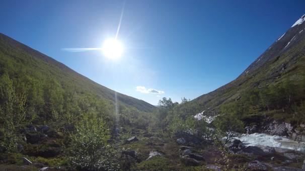 Deilig vær og våkne til.