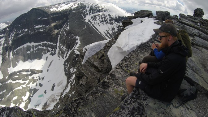 Pause med utsikt og en kribling i magen.